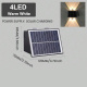 4 LED - Luz cálida