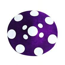 Cute Polka Dot Mushroom Hat, Red White Purple Wide Brim Tie Hat, Halloween Party Funny Cosplay Photo Headpiece - View 2