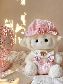 9.84 Inch Cute Wool Plush Doll - Super Soft Plush Doll. - Multicolor - View 3