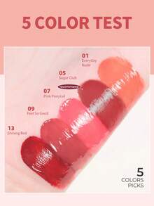 4U2 Lip Glaze ini memiliki tekstur yang melembapkan, mencegah penggumpalan, menjaga bibir tetap terhidrasi sepanjang hari, memberikan kilau yang berkilau, dan tahan terhadap noda. Sempurna untuk perjalanan, kencan, konser, dan pesta. - 15 BINTANG DRIFT - View 7