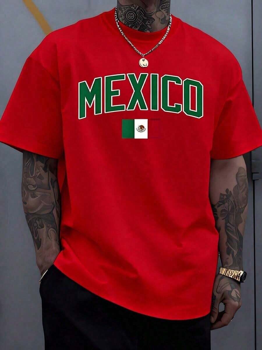 Men's 2026 Mexican National Team Jersey - Men's Clothing, Family Combo Jersey, Promo Discount Offer | Local Shipping In Mexico - 紅色 - 查看 1
