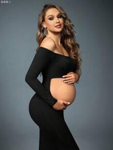 Maternity Bodysuits - Negro11 - View 1