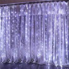 USB Powered Curtain Fairy Lights, Remote Control 8 Flashing Modes, Suitable For Christmas, Halloween, Wedding, Birthday, Party, Home Garden, Holiday Decoration - USB Curtain Light String - View 18