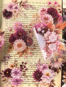 1 Pack 20pcs Floral Plant PET Stickers DIY Collage Decoration Vintage Scrapbook Material Stickers School Supplies - DT1853 - View 5