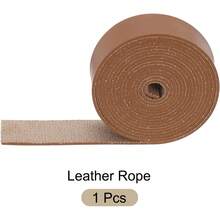 Fine Grain Smooth Faux Leather Strap, Size 2.5cm Wide 200cm Long 1.8mm Thick, Flat Leather Strap, Suitable For Handicrafts, Full Grain Soft Leather Strip, Can Be Used For Handicrafts, Tool Making, Belts And Gardening Tools - Multicolor-a - View 3