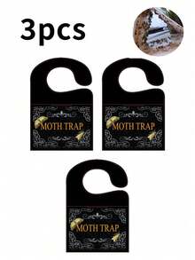 3 Packs Moth Traps - Sticky Moth Catchers For Pantries & Closets | Highly Effective Pest Control Solution | & Easy To Use | A Must-Have For Homes & Apartments | Food Protection | Stylish Design | Adds A Decorative Touch - A - View 13