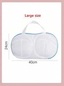 Saco de Lavagem de Sutiã Anti-Emaranhamento, Saco de Lavagem de Lingerie de Malha Fina com Zíper, Saco de Proteção de Roupa Íntima Diária para Máquina de Lavar Doméstica, Saco de Lavagem de Roupas de Malha Respirável que se Ajusta ao Corpo, Saco de Lavagem de Roupa Íntima Feminina - Vários estilos - Visão 8