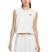 Nike Sportswear Club時尚百搭休閒舒適無袖SS25T卹 - 白色 - 查看 9