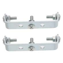 2pcs Bicycle Rear Bracket Bike Rear Rack Mount Adapter U-Shaped Rear Bracket Adapter For Mountain Bikes Folding Bikes Stainless Steel Bracket Mount Adapter - As Pic - View 8