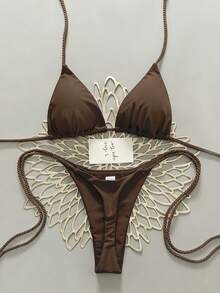 Women Bikini Sets - Whole Grain Coffee - View 1