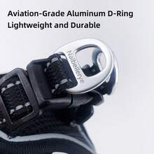 Breathable Mesh Dog Harness & Leash Set, Reflective Edge Step-In Puppy Vest W/ Soft Handle Leash, Adjustable Escape-Proof Harness Suitable For Small & Medium Dogs And Cats, Lightweight Night Gear For Daily Use - Black - View 5