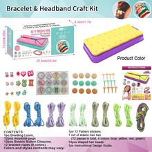 Friendship Bracelet Making Kit, Girls Hair Tie Making Kit, DIY Handmade Braided Rope Jewelry Craft Tool Set, Craft Kit Includes Creative Stickers - Suitable As Birthday, Holiday Or Gift For Girls. Suitable For Boys And Girls Aged 6 And Above. - Multicolor - View 20