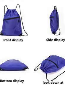 Large Capacity Waterproof Drawstring Backpack, Dry-Wet Separation Design - Lightweight Waterproof Drawstring Backpack - Quick-Dry Multi-Function - Multicolor - View 5