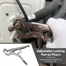 8.5 Inch (215mm) Adjustable Anti-Slip Parrot Beak Pliers, Suitable For Automotive And Home Repair - 8.5-inch Parrot Nose Adjustable Locking Pliers - View 2