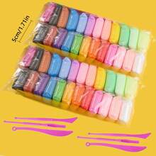 12/24/36/48 Colors Air Dry Clay Set, Modeling Clay Kit With 3 Sculpting Tools, Air Dry Clay, Polymer Clay, Holiday Gift - Multicolor - View 7