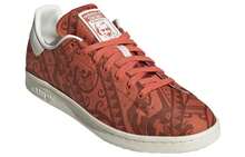 Men's X Adidas Stan Smith 'Moana - Print' Red Sneakers Men HP5575 - Multicolor - View 3