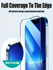 5片裝 全螢幕 9D 鋼化玻璃螢幕保護貼，相容 iPhone 17 Pro Max/17 Air/17 Pro/17/16/15/14/13/12/11/16 Pro Max/15 Pro Max/X/XS/XR/XS Max/Plus/Mini，超清晰 9H 防刮防指紋，相容動態島 - 無色 - 查看 6