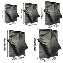 20pcs Black Shipping Bags | Self-Sealing Design, Thickened PE Material, Reinforced Edges - Extra Large Size Suitable For Large Packages, Clothing, Commercial Logistics, Tear-Resistant And Anti-Damage - View 4