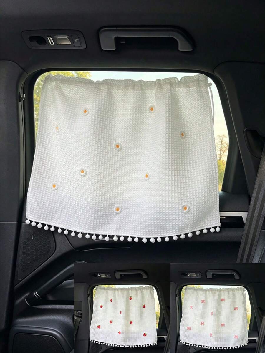 1 pieza Parasol para cochecito de bebé, protección UV, aislamiento térmico, protección solar, con sombrilla de cordón, parasol de cordón para coche