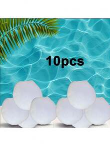 Bolas de limpieza para piscina - de absorción rápida, alta eficiencia, esponjas reutilizables para frotar spa y jacuzzi, adecuadas para sistemas de filtración de arena, diseño de superficie texturizada duradera, esenciales para el mantenimiento de piscina y spa. - Bolas de esponja descalcificadoras - Ver 7