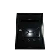 26x20x7.5cm 白色金屬壁掛式信箱附鎖，現代居家信箱 - C - 查看 7
