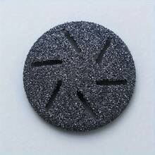 10個電動足部磨腳器替換磨頭 - 圓形磨頭與磨甲器，耐用金屬備用頭適用於美甲工具、足部清潔器、硬繭去除配件、足部磨甲器替換，人體工學設計，高品質構造 - 黑色 - 查看 5