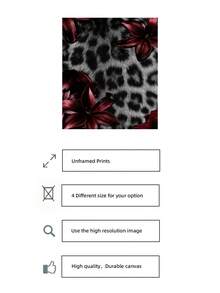 1pc Frameless Fashion Magazine Leopard Print Maximalist Glam Wall Art, Luxury Animal Decor Poster For Bedroom, Dorm, Living Room, Back To School, Funky Posters, Vintage Decor, College Dorm Essentials, Unique Gift - Leopard Print - View 5