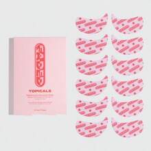 Faded Under Eye Masks - Rejuvenating Skincare For Enhanced Skin Tone And Hydration Arbutin Caffeine Firming Eye Cream Skin Care Product - Classic Pink (18 pairs) - 查看 8