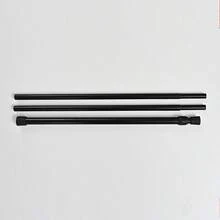 1pc Extendable Multi-Functional Shower Curtain Rod With Built-In Spring Mechanism, Includes 2 Bathroom Rail Hooks, Adjustable Sliding Hooks, Multi-Functional Cabinet Door Storage Rack, Wall-Mounted Towel Rack, Suitable For Decorative Curtains, Shower Curtains, Bathroom Accessories, Home Bathroom Decor, Autumn Decor And Back To School Season - Black - View 8