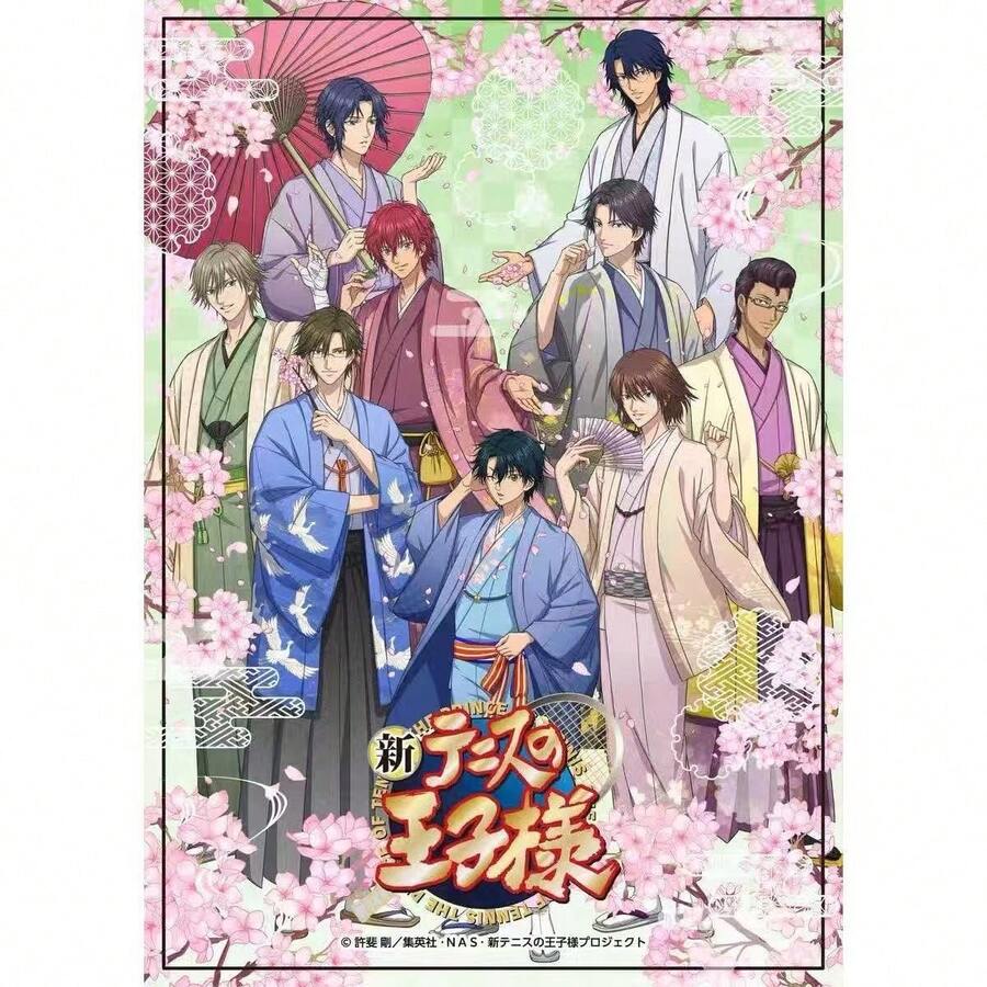 The New Prince Of Tennis Ryoma Echizen Kimono Sakura Acrylic Standee, Cute Character Display Stand, Manga Merchandise, Creative Gift, Handmade Craft, Office Supplies, Desktop Decor, Gift For Girls - A - View 1