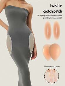 Selbstklebende Silikon-Po-Polster für Damen, Hüftpolster, Wadenpolster, unsichtbare nahtlose Body-Shaping-Polster, Po-Verstärker-Polster, falsche Po-Polster, Silikon-Schulterpolster, selbstklebender nahtloser falscher Po, natürliche Auffüllung für Hohlräume, perfekte Kurven formen - Verschiedenfarbig - Übersicht 1