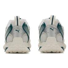 Puma 黑色骑士V2男女通用休闲鞋，轻便舒适的日常运动休闲鞋 406318-03 - 暖白-綠色-銀色 - 查看 5