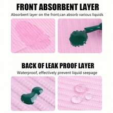 10/50/125pcs Disposable Pink/Blue 3-Layer Waterproof Foldable Nail Table Mat, Cleaning Pad Tablecloth, Nail Tissue Paper, Multi-Functional Beauty Tattoo Dental Cleaning Cloth, Waterproof Tablecloth Nail Tools - Multicolor - View 11