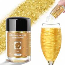 Edible Glitter For Drinks, Glitter Shimmer Sprinkle Powder For Cocktails, Baking, Beverages, Cakes, Strawberries, Cookies, Fondant, Vegan(5g/Bottle) - View 10