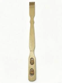 1pc Bamboo Itch Relief Massager, 2-In-1 Multifunctional Back Scratcher Massager, Back Scratching Tool, Back Massage Tool, Suitable For Elderly, Waist And Surrounding Skin, Massage To Relieve Itching, Manual Massage Tool, Back To School Season, Home Gift, Gift For Mother, Father, Grandfather - Bamboo Anti-itch Massager - View 12
