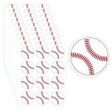 120pcs Ball Sports Theme Stickers, Craft Decals For Candy, Scrapbook, Envelope, Gift, Classroom, Teacher, Sports Birthday Party Decoration, Self-Adhesive Decorative Gift Sealing Sticker Labels School Supplies - 1 Set - View 12