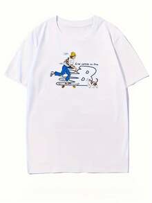 Men T-Shirts - Black - View 6