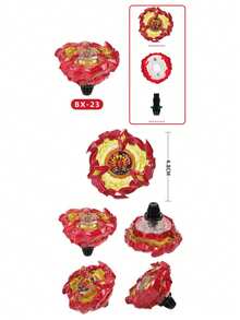 1 pieza Nuevo Lanzamiento Serie X Defensiva Multi-Estilo Peonza de Aleación de Batalla Juguete Fidget (Requiere Ensamblaje Propio) - Multicolor - Ver 44