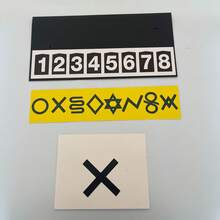 Graphic Prediction Symbol Prediction Novelty Magic Prop - Multicolor - View 3