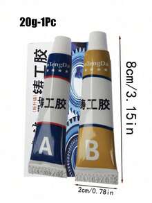 Fast-Drying AB Glue For Metal Casting Repair – High-Temperature Resistant, Waterproof Gel Adhesive For Fixing Cracks And Leaks - (A+B) Glue - View 8