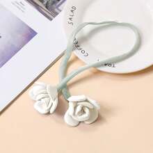 2pcs Creative Floral Curtain Tie Backs, Rose Flower Curtain Tiebacks, Curtain Ropes, Floral Clothing Accessories, Curtain Hanging Decor, Curtain Fasteners, Home Decor - Multicolor - View 11