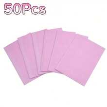 10/50/125pcs Disposable Pink/Blue 3-Layer Waterproof Foldable Nail Table Mat, Cleaning Pad Tablecloth, Nail Tissue Paper, Multi-Functional Beauty Tattoo Dental Cleaning Cloth, Waterproof Tablecloth Nail Tools - Multicolor - View 19