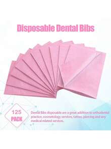 5/10/20/50/125pcs/1pack Disposable Pink/Blue Nail Art Table Mat, 3-Layer Waterproof Foldable Cleaning Pad, Tablecloth, Nail Salon Paper Towel, Multi-Function Beauty Product, Tattoo Cleaning Cloth, Waterproof Tablecloth, Nail Art Tools - Multicolor - View 7