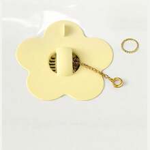 6pcs Random Color Silicone Flower-Shaped Drain Plugs, Suitable For Washbasin, Pool Drain And Universal Sink Stopper - Random Color - View 6