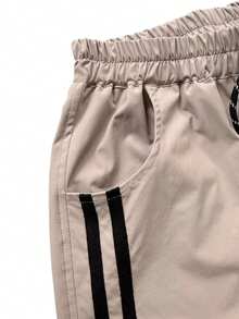 Girls Loose Athletic Casual Curved Leg Pants, Versatile Casual Pants For Girls, Children's Clothing - Light Grey - View 8