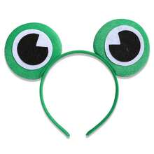 3pcs Holiday Performance Frog Headpiece Costume Prop, College Graduation Birthday Party Funny Atmosphere Prop - View 5