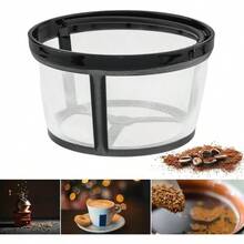 Cestas de filtro de caf, 2 unidades, cestas reutilizables de filtros de caf, 2 a 4 tazas, filtros de caf de nailon para cafeteras y cerveceras Mr. Coffee y Black Decker, accesorios para mquinas - inicial - Ver 7