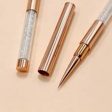 Luxury Rose Gold Nail Art Tool Set For Coloring, Gradient And Detail Painting - Champagne - View 5