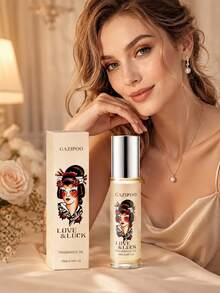 10ml Love & Luck Rollerball Perfume Essential Oil, Gentle And Elegant Scent, Carefully Blended, High Concentration Formula For Long-Lasting Fragrance. The Scent Adheres To The Skin, Natural And Soft Without Being Pungent. Small Rollerball Bottle Is Lightweight And Portable, Easily Fits In A Small Bag, Suitable For Daily Commute, Dating, Shopping, And Short Trips, Accompanying You Throughout The Day. - Multi Scents - View 1