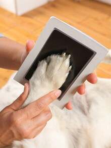 1pc Footprint Ink Pad, Non-Stick Ink, Hand And Foot Print Souvenir Ink Pad, Suitable For Baby Handprints/Footprints/Pet Paw Print Souvenirs - Multiple Styles - View 6